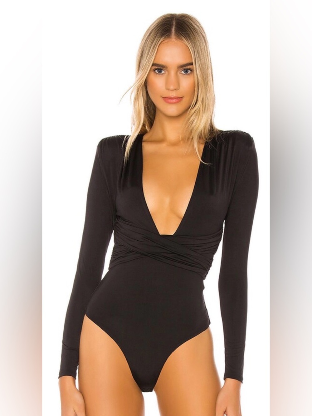Lovers + Friends Black Kids Bodysuit